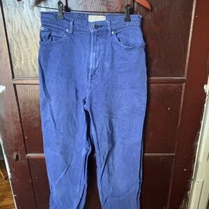 Everlane Way High Lapis Blue Jeans 27 tall